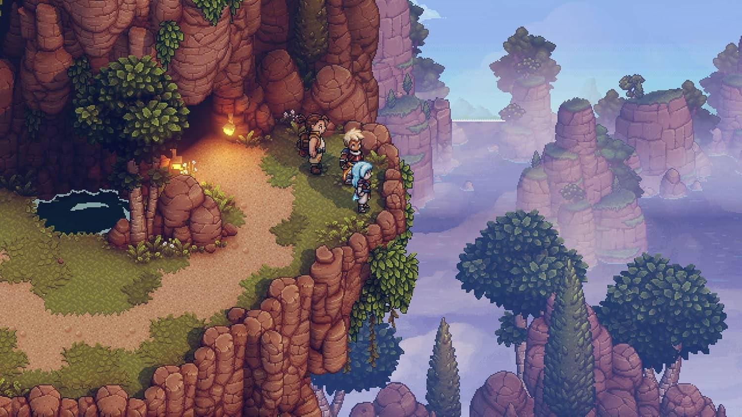 ゲーム RPG Sea of Stars Sabotage Studio クラシックターンベース戦略的戦闘 美しいピクセルアート シームレスマップ自由探索 日食の魔法 ソルスティスウォリアー 太陽月の力 怪物討伐 懐かしさ新鮮さ融合 並行輸入品