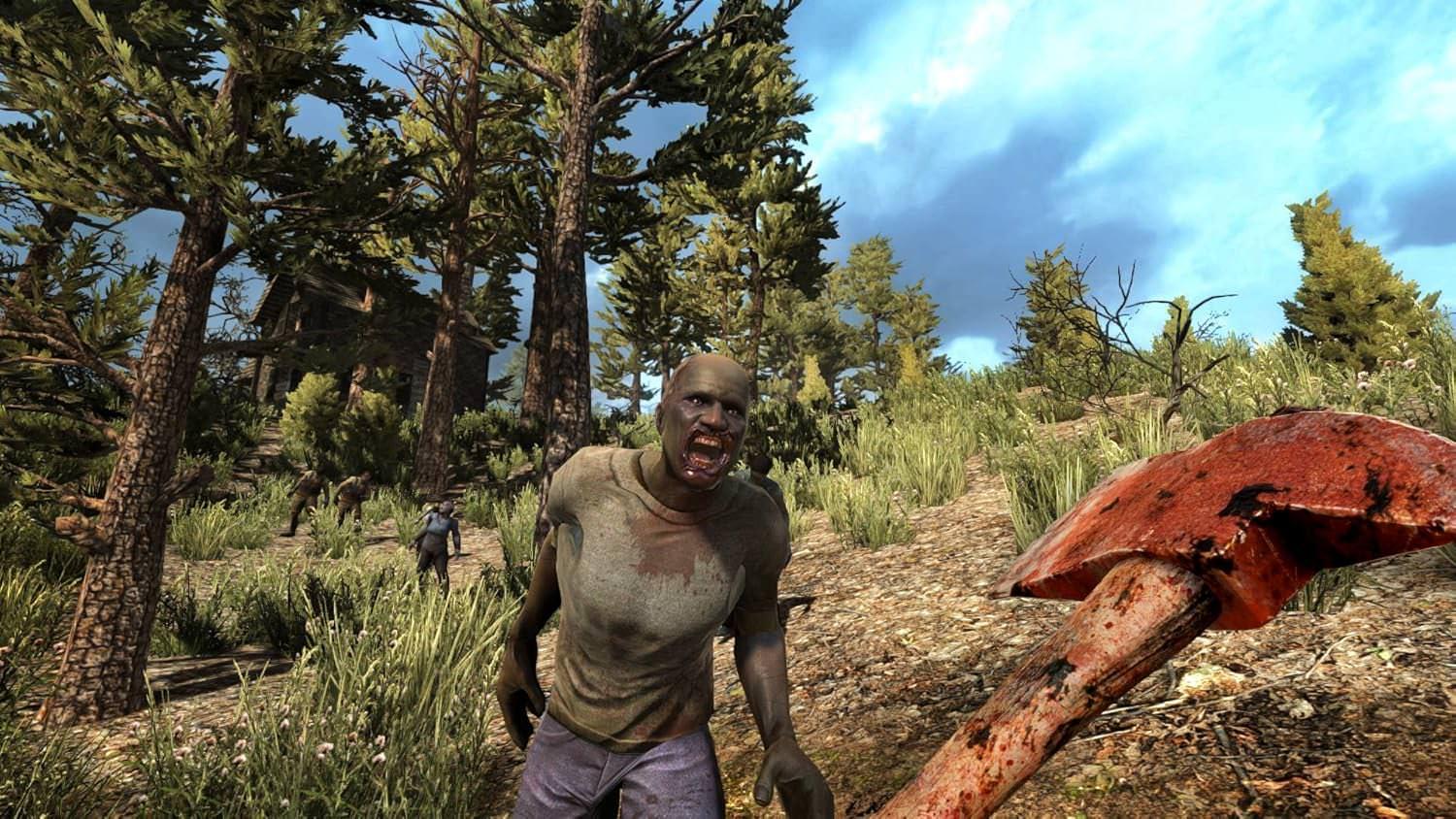 サバイバル ホラー ゲーム 7 Days to Die Fun Pimps 開発 PlayStation 4 Telltale Publishing 2016年 6月 北米 発売 終末後 世界 ゾンビ ナベズガネ 生存 知恵 勇気 試練 第三次 世界大戦 後 2033年 12月 アリゾナ 州 並行輸入品