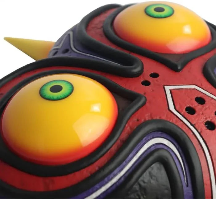 フィギュア ムジュラの仮面 PVCスタチュー First 4 Figures 高品質素材 精密再現 ゼルダの伝説 アクションアドベンチャーゲーム アイコニック アイテム コレクション向け 高さ約30cm 幅約28cm 壁掛け可能 並行輸入品