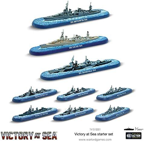ボードゲーム バトル・フォー・ザ・パシフィック Victory at Sea スターターゲーム 太平洋戦争 第二次世界大戦 海戦 戦略ゲーム 戦術 日本アメリカ駆逐艦戦艦モデルシップ 専用ルールマニュアル ダイス トークンセット 