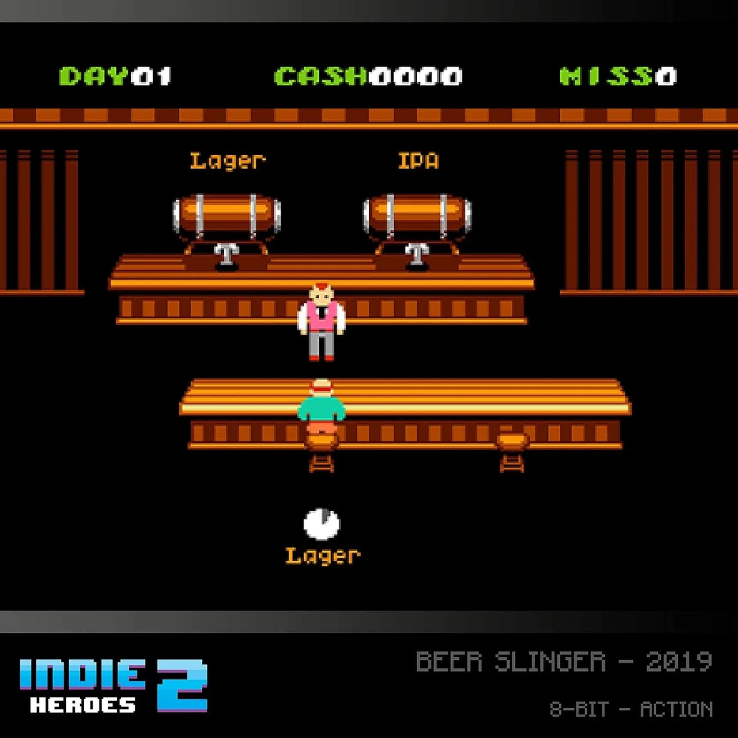 ゲームソフト Evercade Indie Heroes Collection 2 Evercade 16本のインディーゲーム収録 複数ジャンルパズルアクションRPGトリロジー作品収載 クラシック8ビット16ビットレトロゲーム風新旧融合独立系開発者作品集 並行輸入品