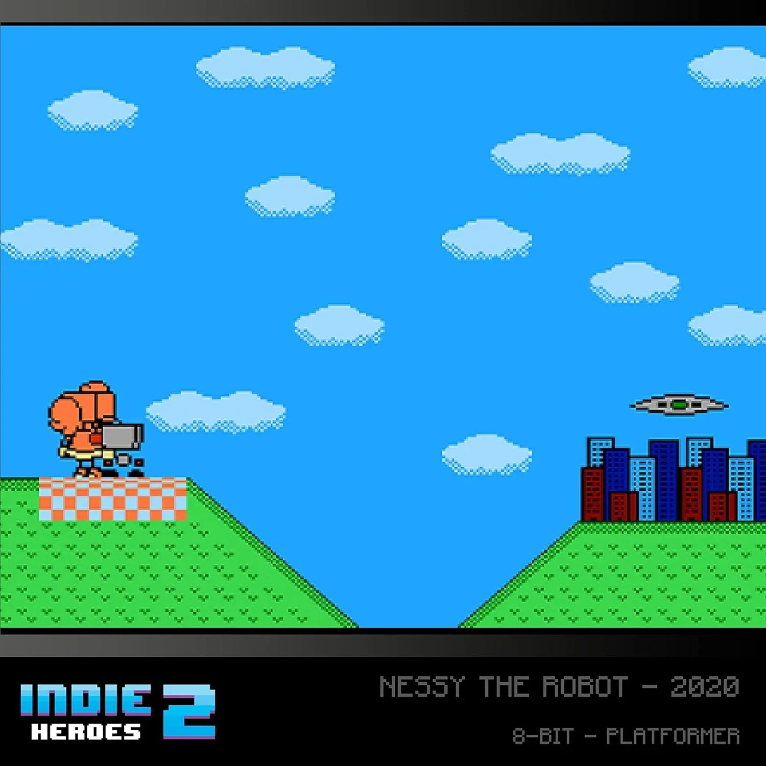 ゲームソフト Evercade Indie Heroes Collection 2 Evercade 16本のインディーゲーム収録 複数ジャンルパズルアクションRPGトリロジー作品収載 クラシック8ビット16ビットレトロゲーム風新旧融合独立系開発者作品集 並行輸入品