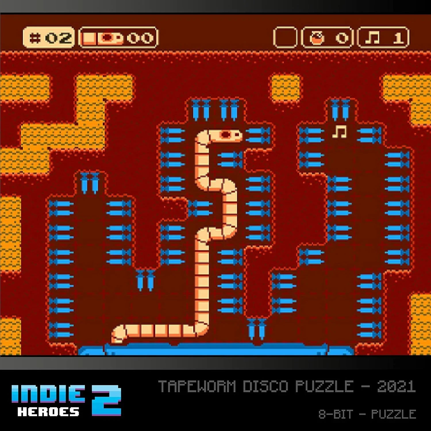 ゲームソフト Evercade Indie Heroes Collection 2 Evercade 16本のインディーゲーム収録 複数ジャンルパズルアクションRPGトリロジー作品収載 クラシック8ビット16ビットレトロゲーム風新旧融合独立系開発者作品集 並行輸入品