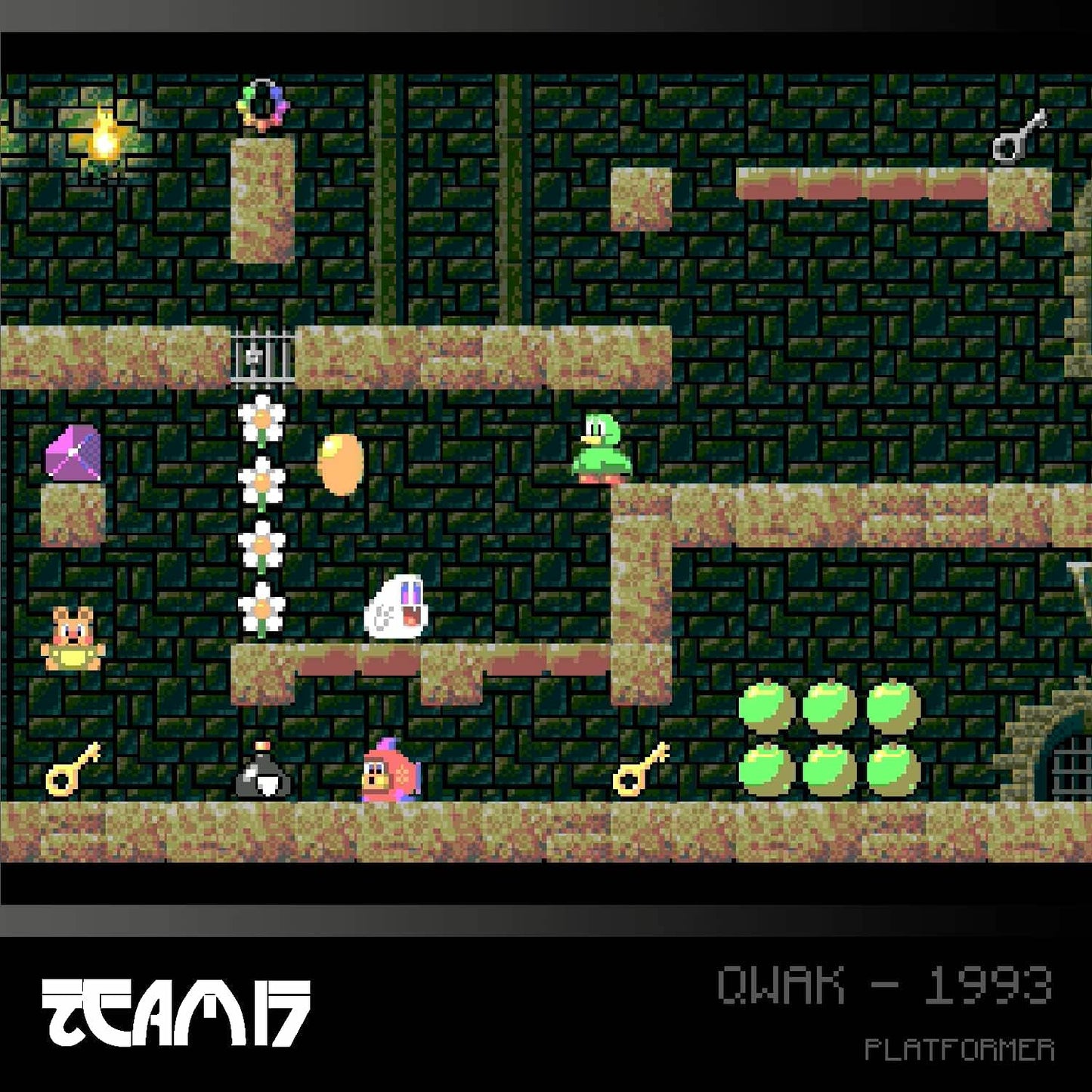 ゲームソフト Team17名作10タイトルコレクション アミーガコンピュータ 1990年代代表名作 高速ロード セーブステート搭載 珠玉のシューティング格闘レーシングスポーツ完全再現 歴史的価値ライセンス済み携帯可能エミュレーション対応