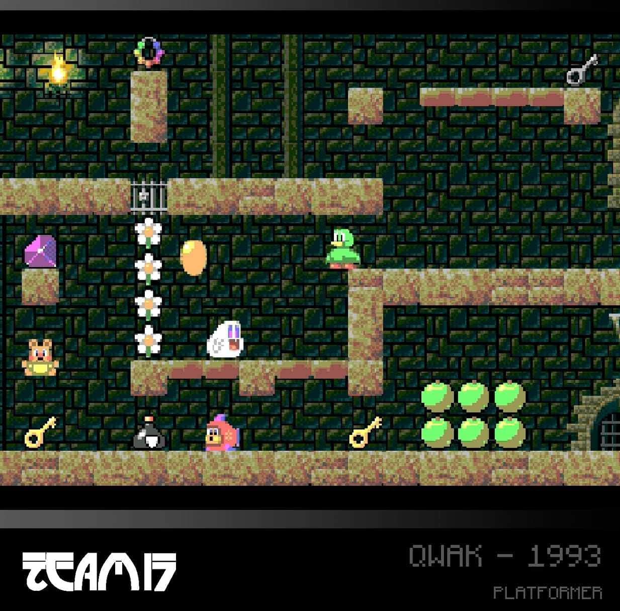 ゲームソフト Team17名作10タイトルコレクション アミーガコンピュータ 1990年代代表名作 高速ロード セーブステート搭載 珠玉のシューティング格闘レーシングスポーツ完全再現 歴史的価値ライセンス済み携帯可能エミュレーション対応