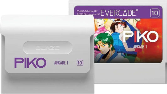 レトロゲーム エバーケード ピコアーケードコレクション1 エバーケード 90年代 アーケードゲーム 名作9作品 格闘 アクション プラットフォーマー スポーツ レアタイトル 2人プレイ対応 手のひらサイズ 懐かしのゲームセンター体験 並行輸入品