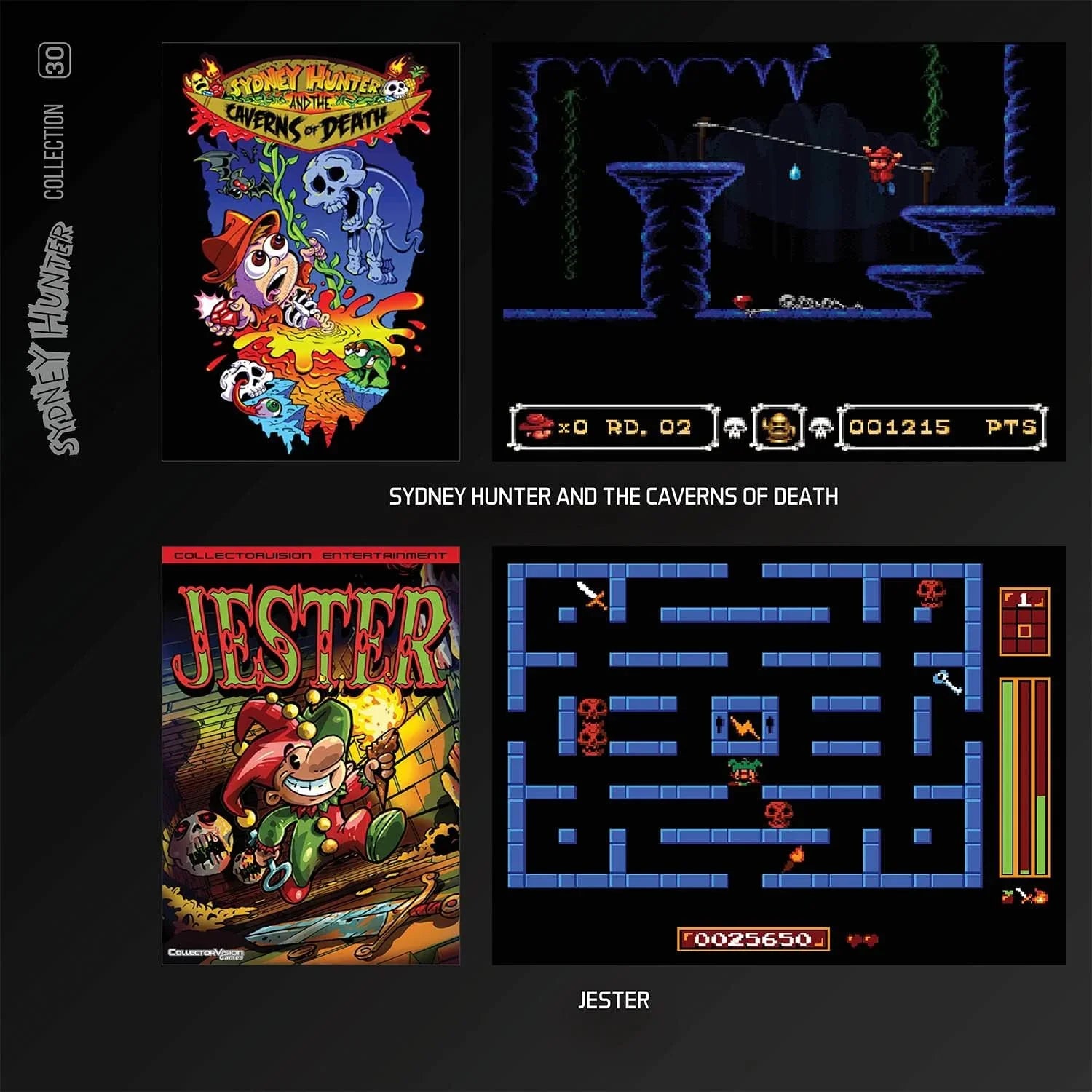 レトロゲームコレクション ザ シドニーハンター コレクション CollectorVision Games 2023年発売 Intellivision Sega Master System Super Nintendo NES 各機種対応 多彩な冒険探検 並行輸入品
