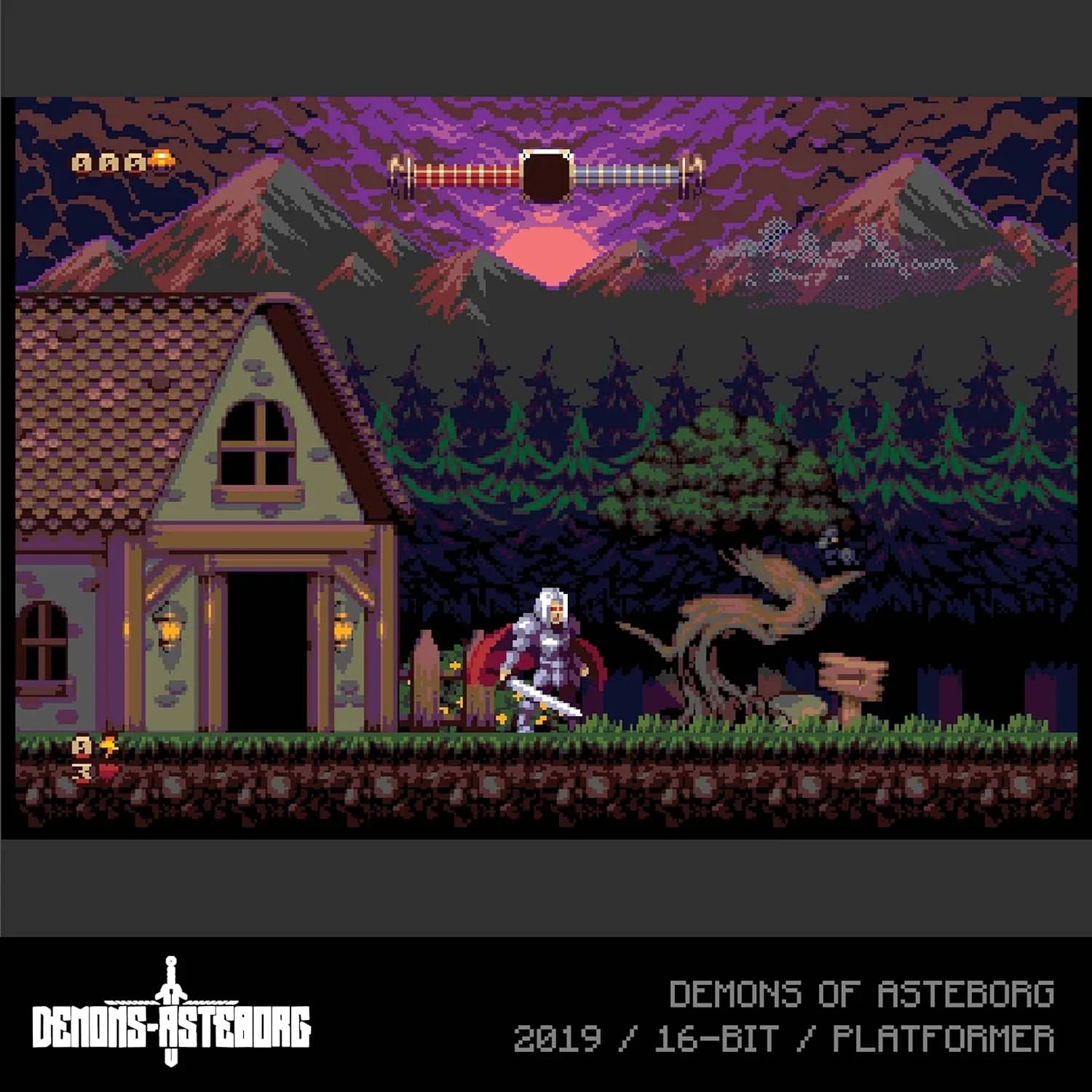 ゲームソフト Demons of Asteborg Astebros Evercade Neofid Studios 16ビット黄金時代 精神継承 最新技術融合 アクションプラットフォーマー 高評価協力プレイ対応 レトロゲームファン必携 幻想世界冒険 無限リプレイ可能 並行輸入品