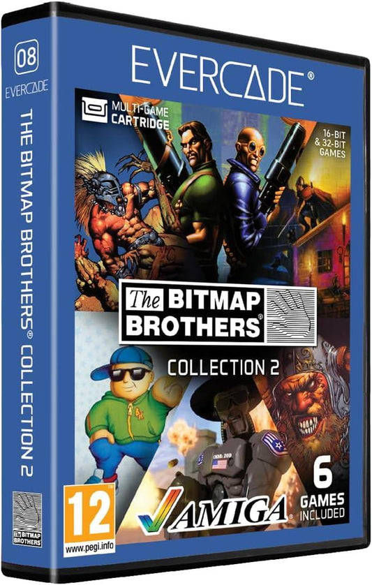 ゲーム コレクション Evercade Bitmap Brothers Collection 2 The Bitmap Brothers Amigaエミュレーション技術完全再現 名作六本収録 90年代イギリスゲーム黄金期珠玉の作品群 現代環境最適化 セーブロード機能搭載 並行輸入品