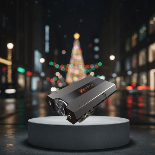 ゲーミングオーディオインターフェース Sound BlasterX G6 Creative 32bit 384kHz 高音質 USB DAC 130dB ダイナミックレンジ Xamp バイアンプ設計 7.1バーチャルサラウンド Scout Mode 多機能コンパクト設計 PC PS Xbox Nintendo対応 並行輸入品