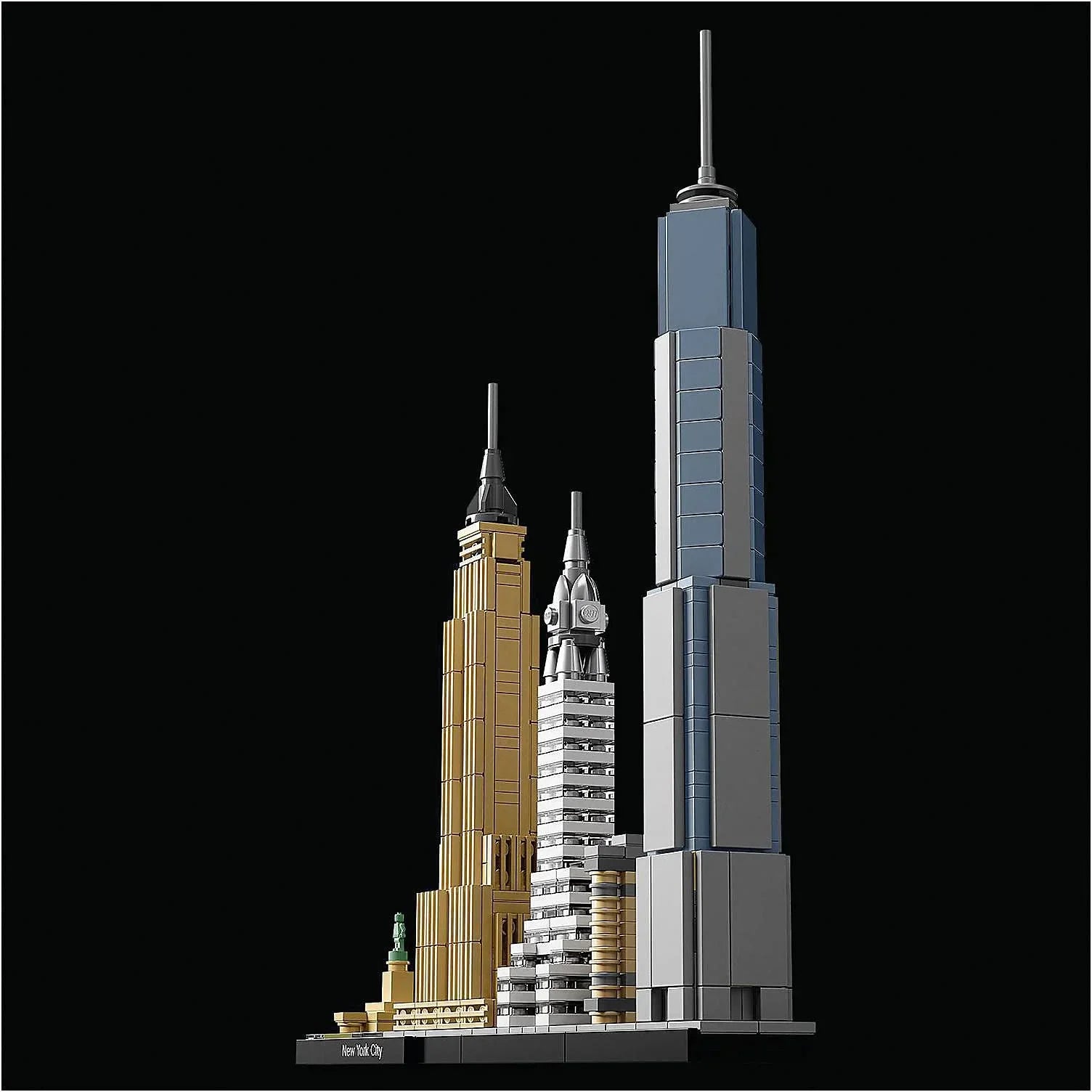 レゴアーキテクチャー ニューヨークシティ 21028 レゴ 世界的都市のスカイライン 五大象徴建築物再現 598ピース 精巧設計スタッズアウトSNOT技法 ディスプレイインテリア 建築文化歴史学習用 12歳以上推奨 コレクター向け