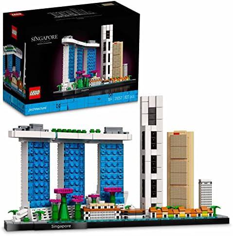 アウトレット品 レゴアーキテクチャー シリーズ シンガポール レゴ ブロック 827ピース マリーナベイ・サンズ ラォパサ シンガポール川 ガーデンズ・バイ・ザ・ベイ スーパーツリーグローブ OCBCセンター ブルータリズム