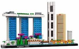 アウトレット品 レゴアーキテクチャー シリーズ シンガポール レゴ ブロック 827ピース マリーナベイ・サンズ ラォパサ シンガポール川 ガーデンズ・バイ・ザ・ベイ スーパーツリーグローブ OCBCセンター ブルータリズム