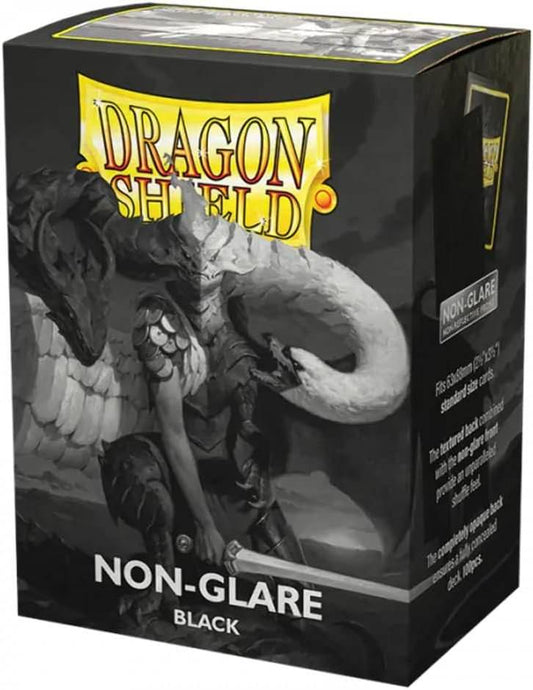 トレーディングカード スリーブ ドラゴンシールド ブラック ノングレア マット スリーブ V2 漆黒の洗練 高耐久 ノングレア加工 視認性向上 スムーズシャッフル スタンダードサイズ対応 アーカイブ品質 素材採用 ダブルスリーブ対応 並行輸入品