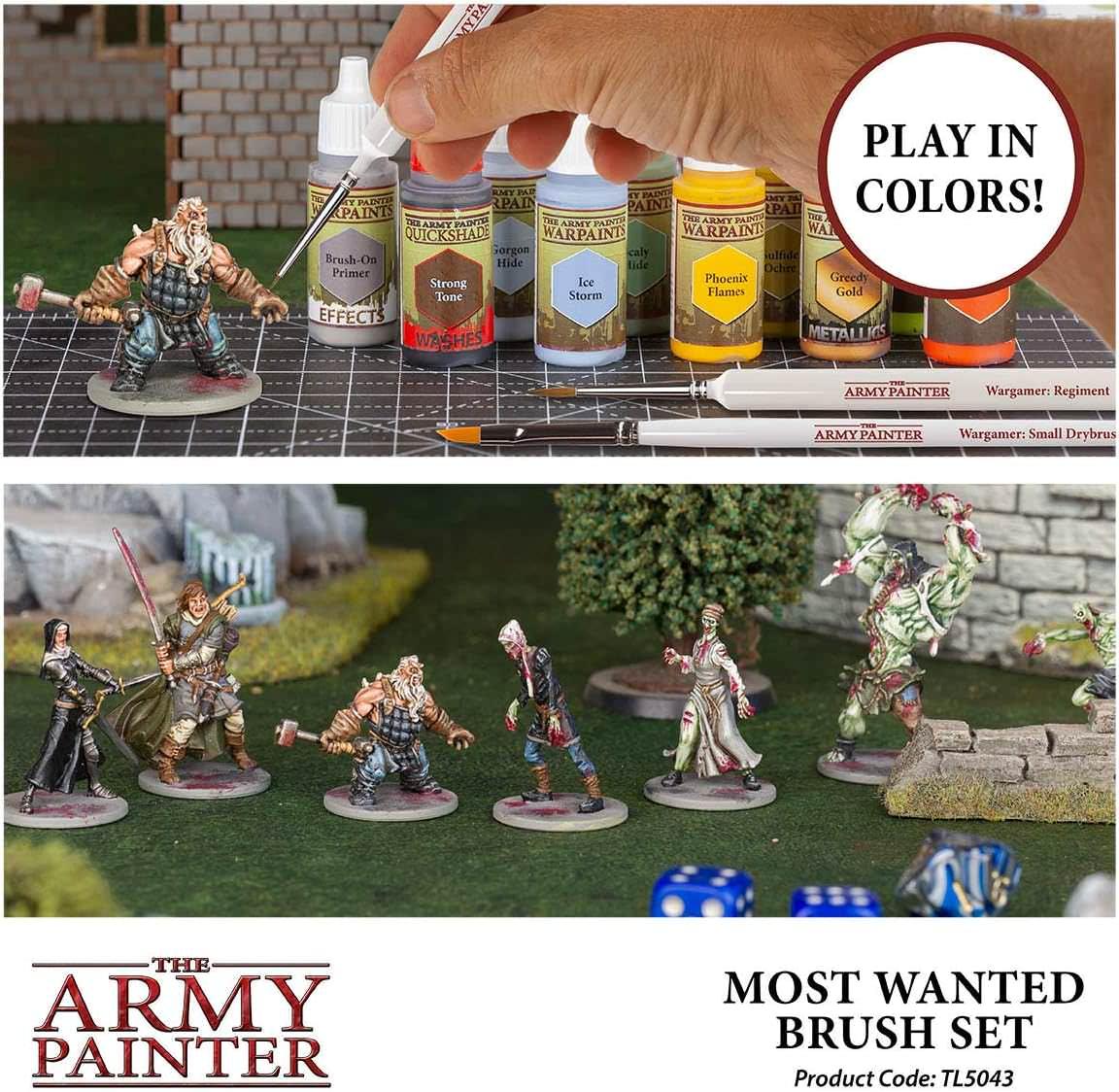 ミニチュアペイント ウォーゲーマー モストウォンテッド ペイントセット The Army Painter 24色セット 水性アクリル塗料 ミニチュア塗装専用 ドロッパーキャップ ミキシングボール内蔵 速乾性 高隠蔽力 安全設計