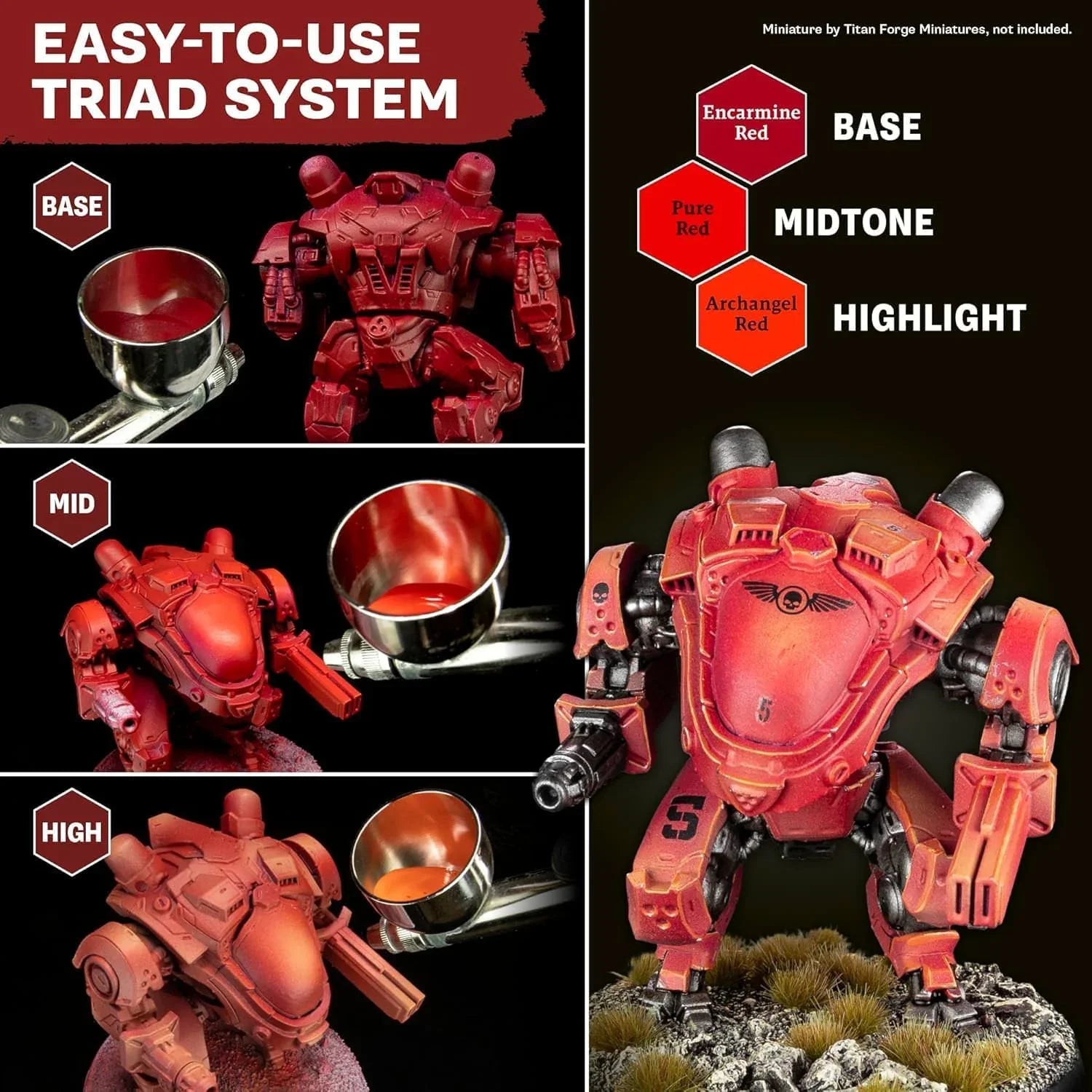 ミニチュア塗料 ウォーペインツ エア スターターセット The Army Painter エアブラシ塗料 12色 エアプライマー付 ボードゲーム エアスターターセット ミニチュアペイント 並行輸入品