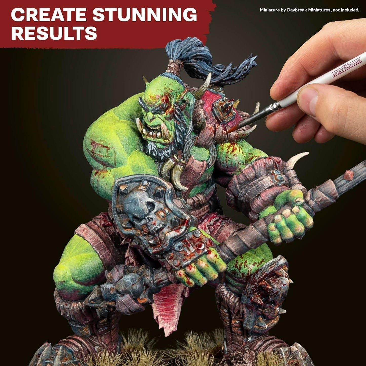 ミニチュアペイント Warpaint Fanatic Metallics Set The Army Painter 高品質メタリックペイントセット 10本18mlドロッパーボトル ステンレスミキシングボール2個付 多彩カラーバリエーション プレミアム樹脂ベース 卓越カバー力 並行輸入品
