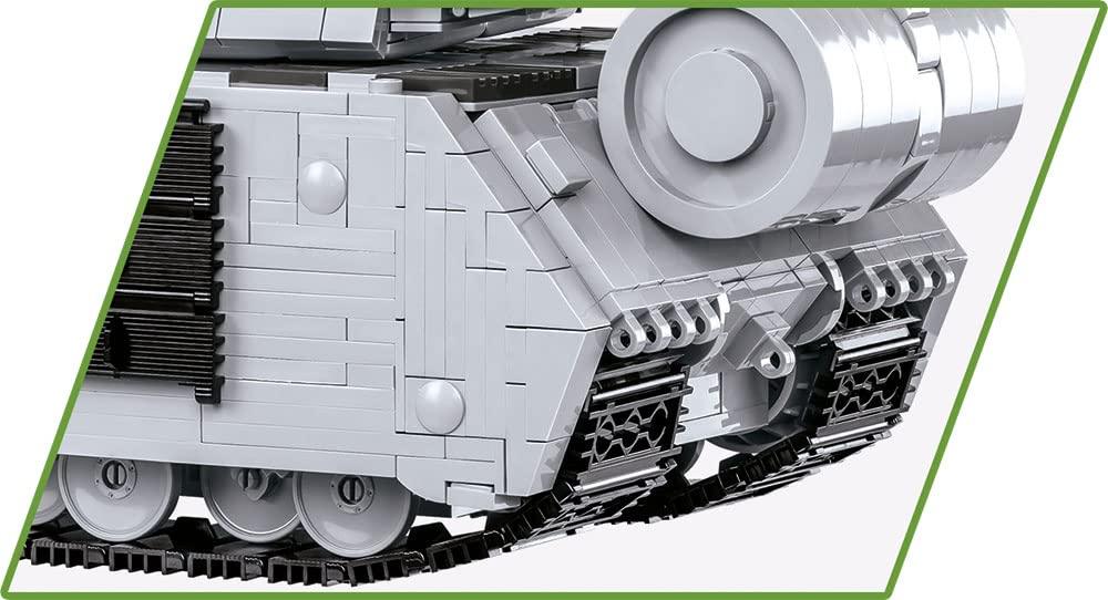アウトレット品 戦車模型 VIII号戦車 マウス 1/28スケール ドイツ軍モデル Cobi Historical Collection 超重戦車 188tの重量を再現 大型砲塔 128mm主砲 75mm副砲 高品質ヨーロッパ製ブロック 組み立て楽しさ完成満足感 台座付ディスプレイ用
