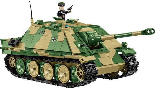 ブロックモデル COBI ヒストリカルコレクション 第二次世界大戦 Sd.Kfz.173 ヤークトパンター戦車2574 ドイツ軍 1:28スケール 950ピース 大型モデル 精密再現 高耐久プリント ギミック搭載 移動可能砲塔 転がるキャタピラ 並行輸入品