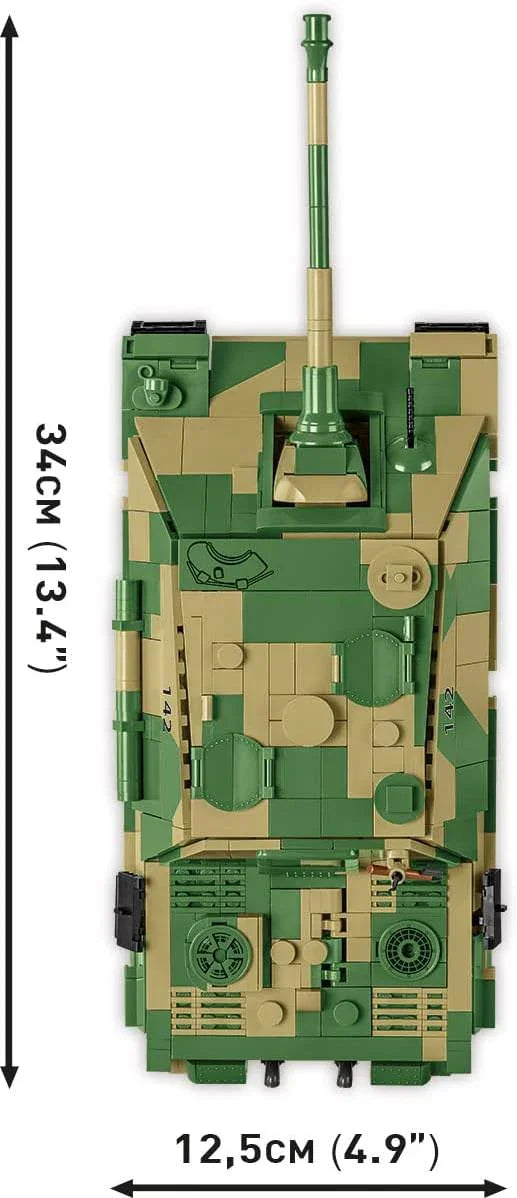 ブロックモデル COBI ヒストリカルコレクション 第二次世界大戦 Sd.Kfz.173 ヤークトパンター戦車2574 ドイツ軍 1:28スケール 950ピース 大型モデル 精密再現 高耐久プリント ギミック搭載 移動可能砲塔 転がるキャタピラ 並行輸入品