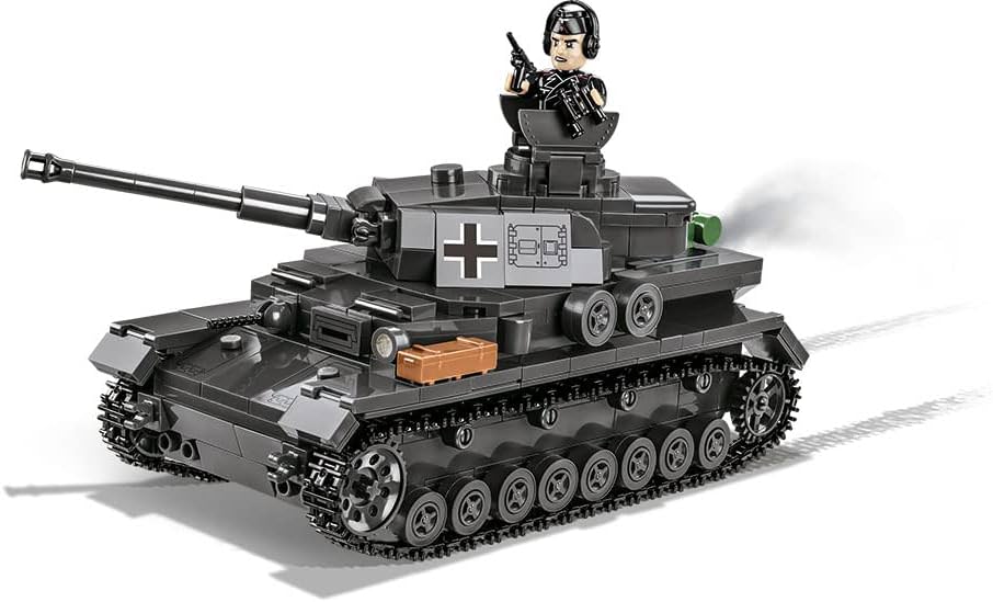 ブロック組立セット Company of Heroes 3 Panzer IV Ausf. G COBI 公式ライセンス 第二次世界大戦モデル 1対35スケール 履帯可動 砲塔回転 ハッチ開閉 高精度フィギュア付属 戦車遊べる構造 精密プリント歴史再現 コレクター向け