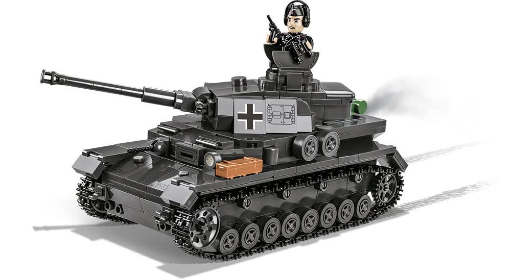 ブロック組立セット Company of Heroes 3 Panzer IV Ausf. G COBI 公式ライセンス 第二次世界大戦モデル 1対35スケール 履帯可動 砲塔回転 ハッチ開閉 高精度フィギュア付属 戦車遊べる構造 精密プリント歴史再現 コレクター向け