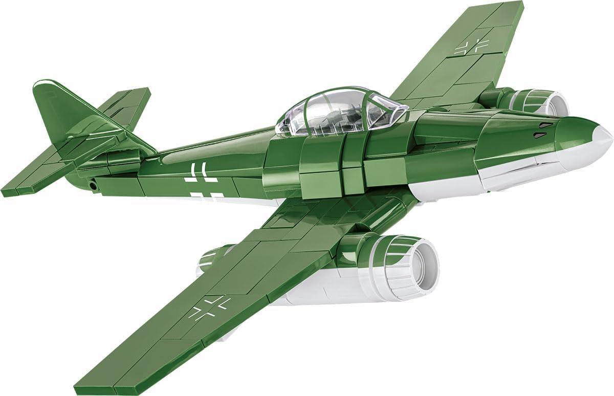 ブロックモデル Messerschmitt Me 262 戦闘機 COBI Historical Collection 第二次世界大戦 世界初 ジェット戦闘機 1 48スケール 高品質 プリント仕様 ステッカー不使用 欧州製 安全基準適合 スイープバック翼 双発ジェットエンジン 並行輸入品