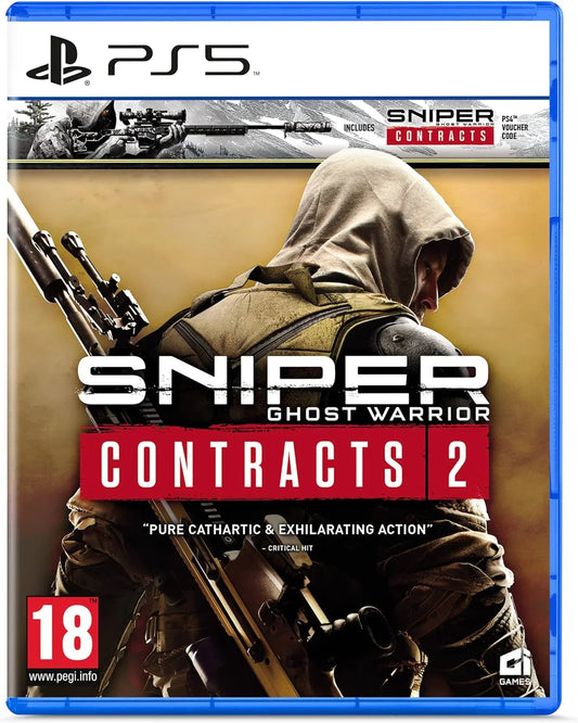 ゲーム Sniper Ghost Warrior Contracts 1+2 Double Pack CI Games リアルな狙撃システムと進化した敵AI緊張感あふれるステルス戦術オープンワールド広大なマップ多彩なミッション構成没入感あるストーリー高精細グラフィック PS5対応
