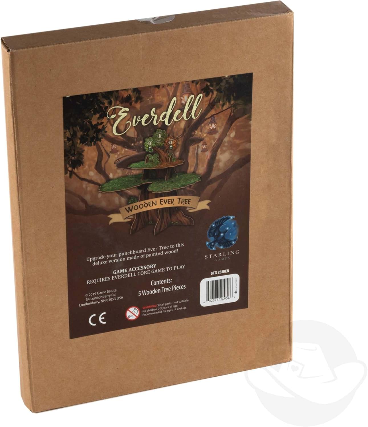 ボードゲーム Everdell エバーデール 木製 エバーツリー アクセサリー アップグレードコンポーネント 組み立て式 立体的 存在感 美しい フォルム 自然 質感 重厚感 安定感 耐久性 機能性 デザイン性 本格的 体感 森 世界 没入感