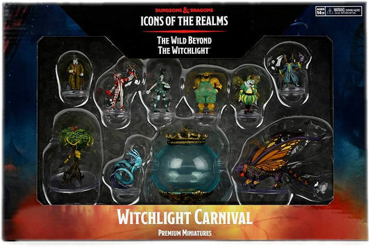 ダンジョンズ&ドラゴンズ D&D Icons of the Realms Premium Figures Witchlight Carnival WizKids 塗装済みミニチュア 10体セット 28-35mmスケール テーブルトップRPG プレミアム樹脂製フィギュア
