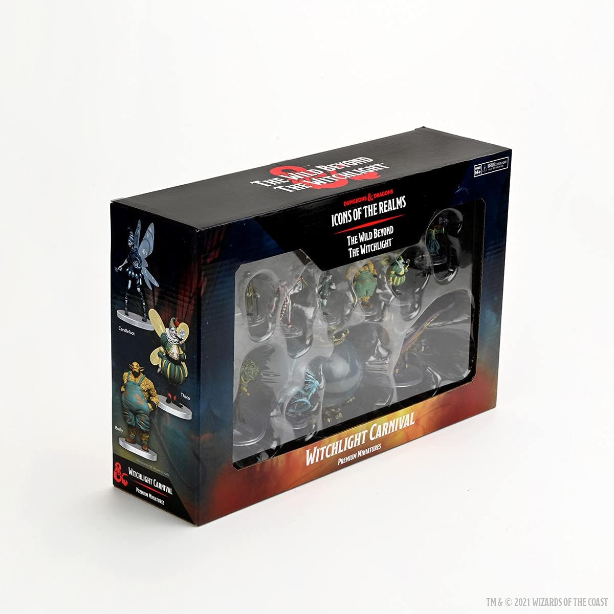 ダンジョンズ&ドラゴンズ D&D Icons of the Realms Premium Figures Witchlight Carnival WizKids 塗装済みミニチュア 10体セット 28-35mmスケール テーブルトップRPG プレミアム樹脂製フィギュア