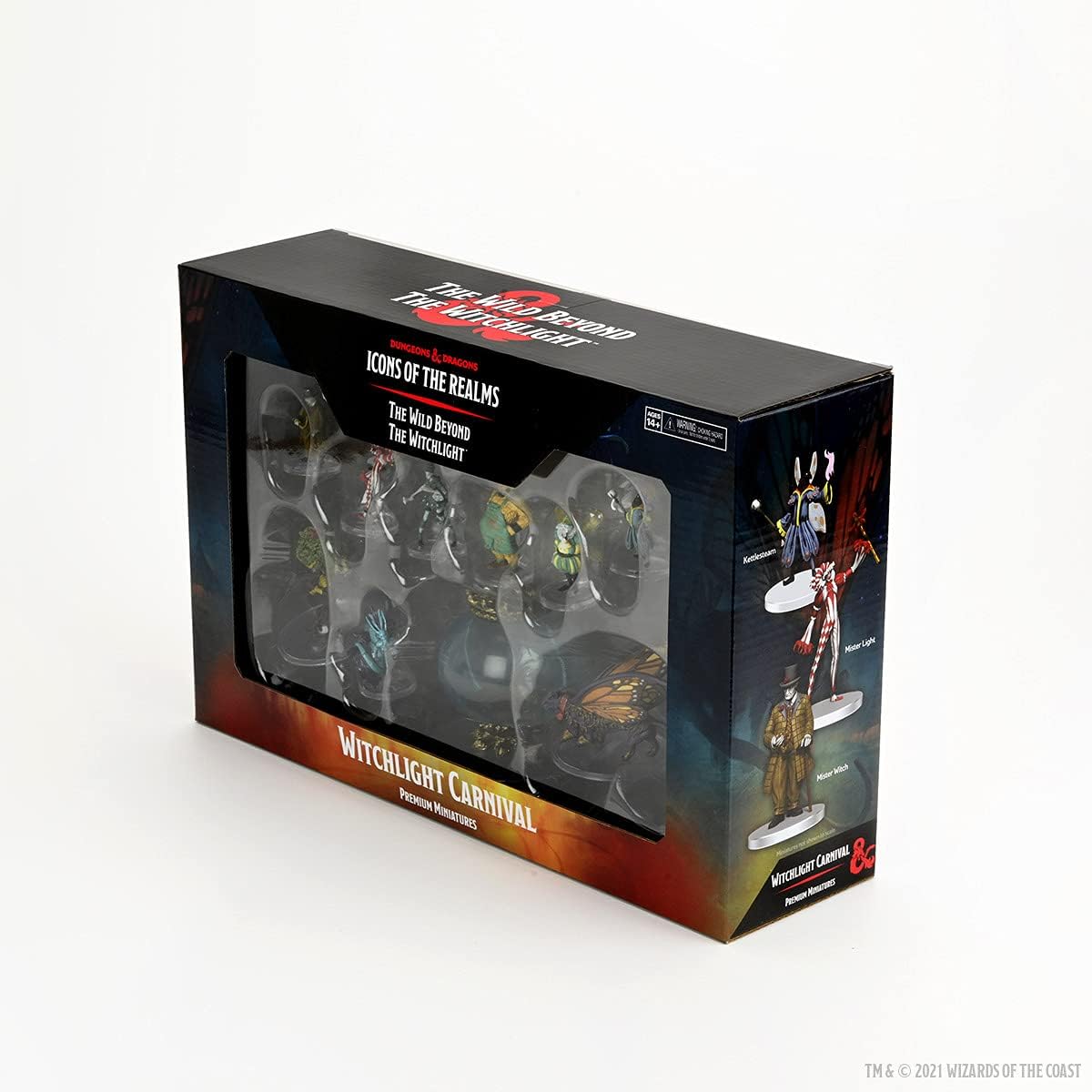 ダンジョンズ&ドラゴンズ D&D Icons of the Realms Premium Figures Witchlight Carnival WizKids 塗装済みミニチュア 10体セット 28-35mmスケール テーブルトップRPG プレミアム樹脂製フィギュア