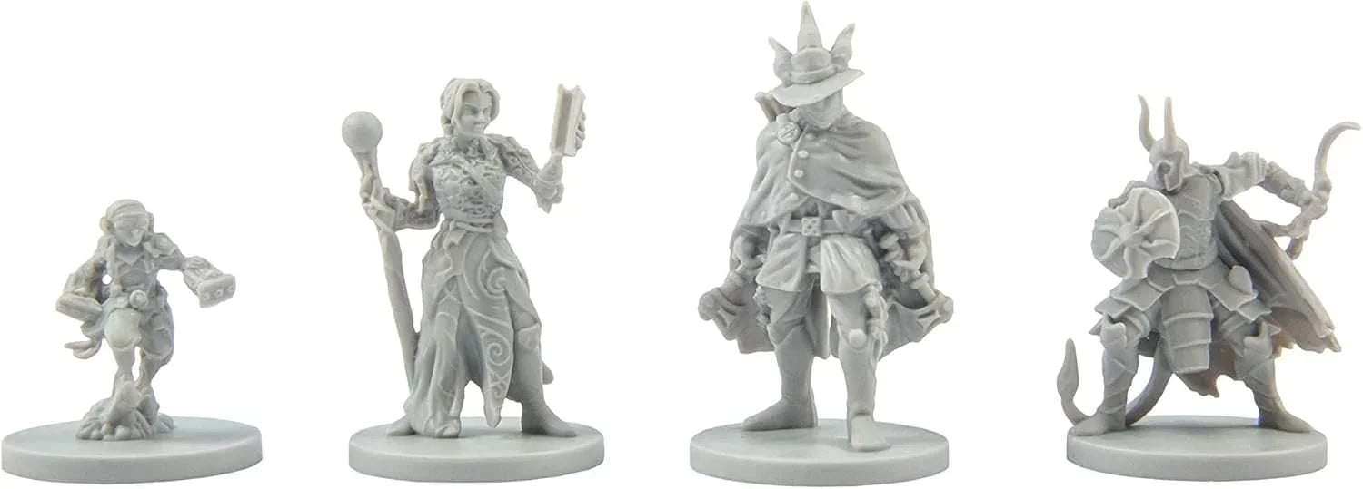 ボードゲーム Gloomhaven Jaws of the Lion キャラクター多数 戦略的カードプレイ プレイ人数1から4人 英語版 チュートリアル付き 簡略化シナリオブック採用 充実コンポーネント ミニチュア多数 各種モンスター多数搭載