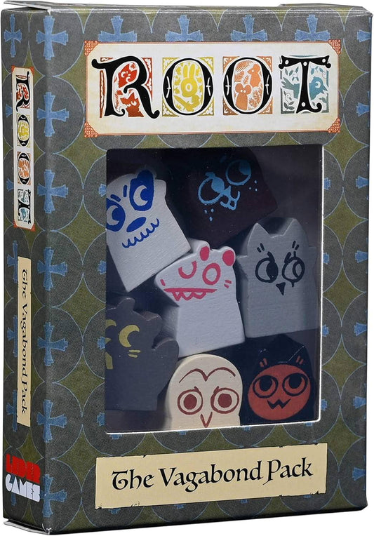 ボードゲーム Root The Vagabond Pack Root 放浪者カスタムミープル７種新キャラクター３種ハリアー浪人冒険家特殊能力多彩森の支配権争い戦略幅拡大エキサイティング拡張パック 英語版 日本語説明書なし