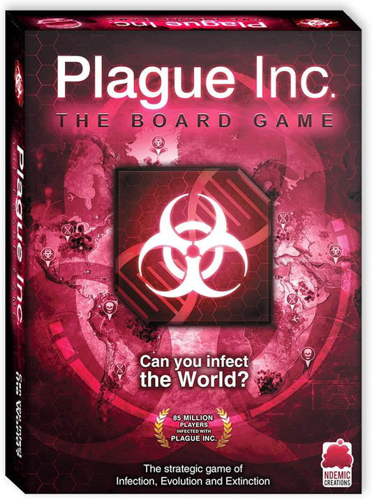 ボードゲーム Plague Inc 感染と進化の戦略 致命的な病原体 進化スライド 特性カード 戦略的な感染拡大 世界制覇リアルなパンデミックシミュレーション インフルエンザ類似症状 