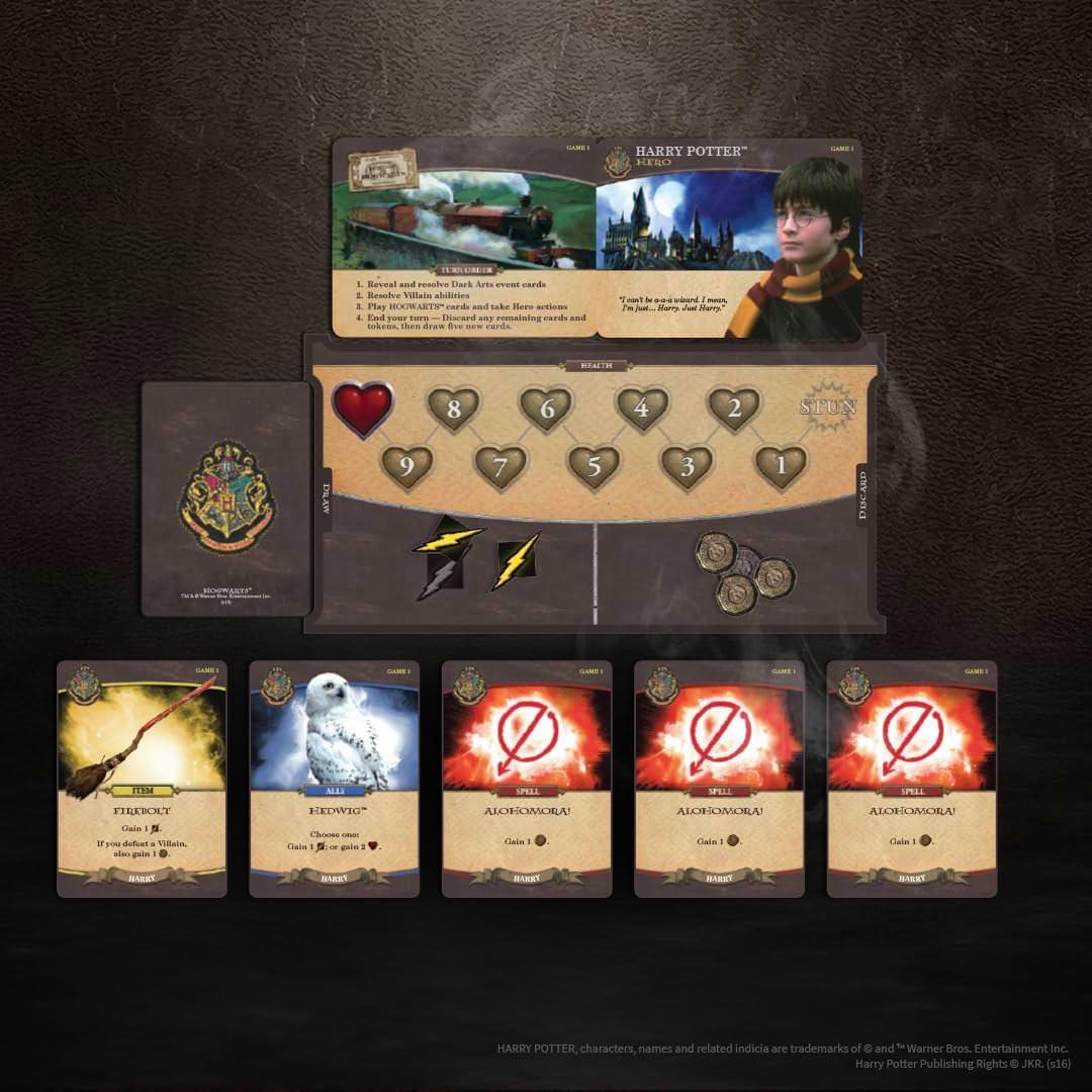 ボードゲーム Harry Potter Hogwarts Battle A Cooperative Deck-Building Card Game J K ローリング ホグワーツの魔法と冒険協力型デッキ構築カードゲーム協力して闇の魔法使いたちを撃破し魔法界を守る冒険体験英語版 日本語説明書なし