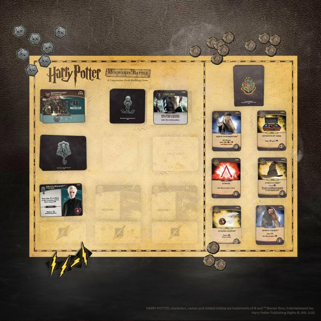 ボードゲーム Harry Potter Hogwarts Battle A Cooperative Deck-Building Card Game J K ローリング ホグワーツの魔法と冒険協力型デッキ構築カードゲーム協力して闇の魔法使いたちを撃破し魔法界を守る冒険体験英語版 日本語説明書なし