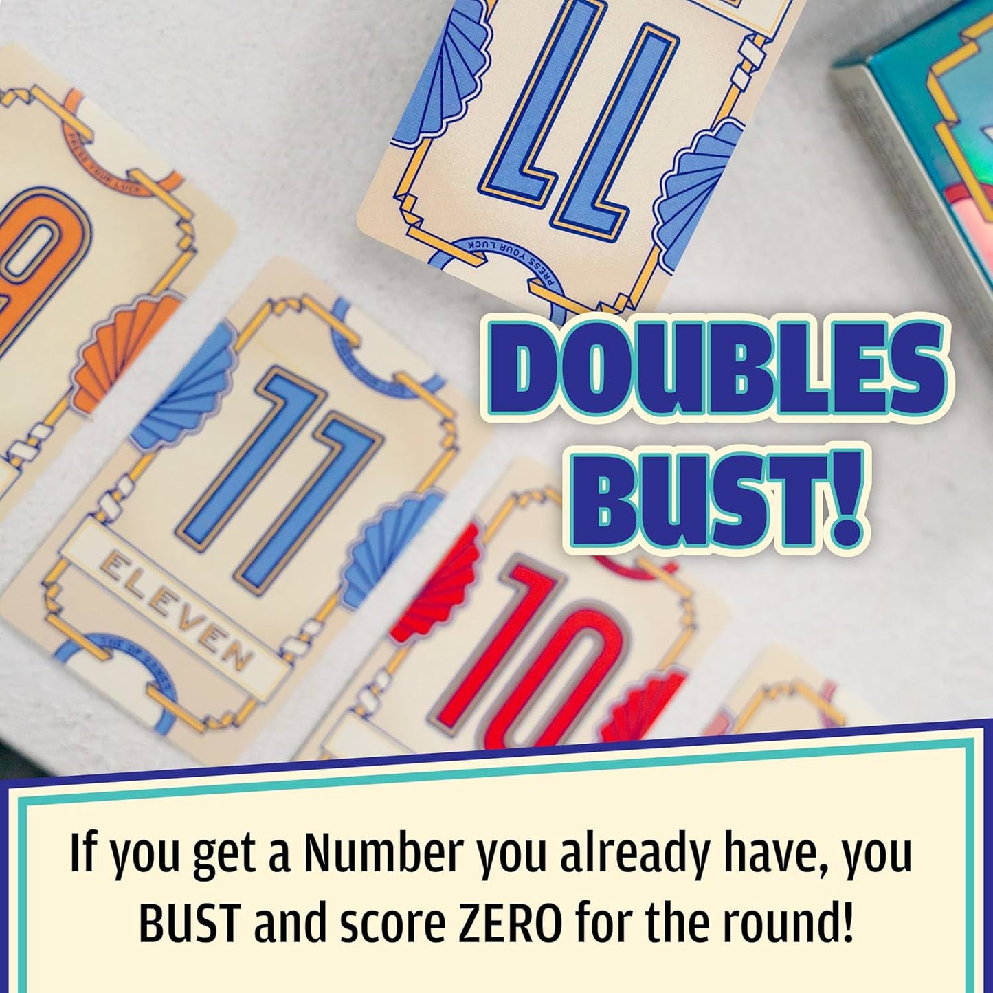 Flip Seven [The excitement over a card that will decide your fate] A fun psychological game, nominated for the German Game of the Year award 