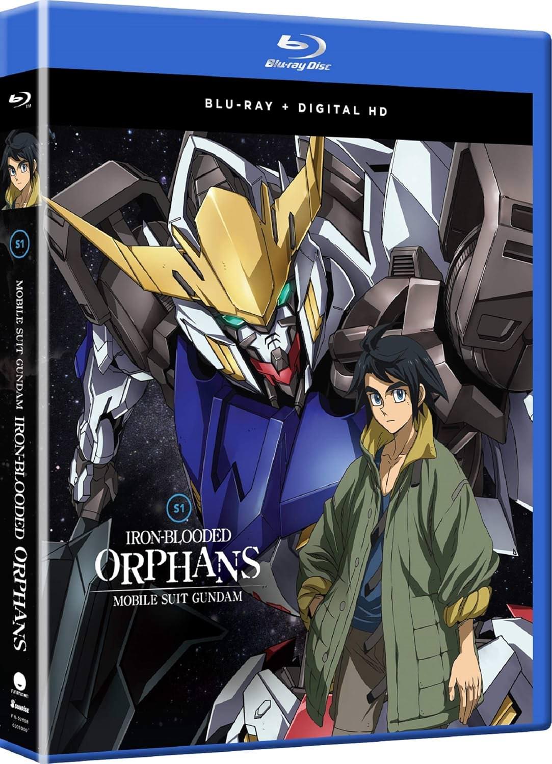 Blu-ray テレビアニメ 機動戦士ガンダム 鉄血のオルフェンズ 第1シーズン サンライズ制作 長井竜雪監督 岡田麿里脚本 全25話完全収録 ガンダムシリーズ第14作目 三日月オーガス オルガイツカ ガンダムバルバトス 北米輸入版 Blu-ray