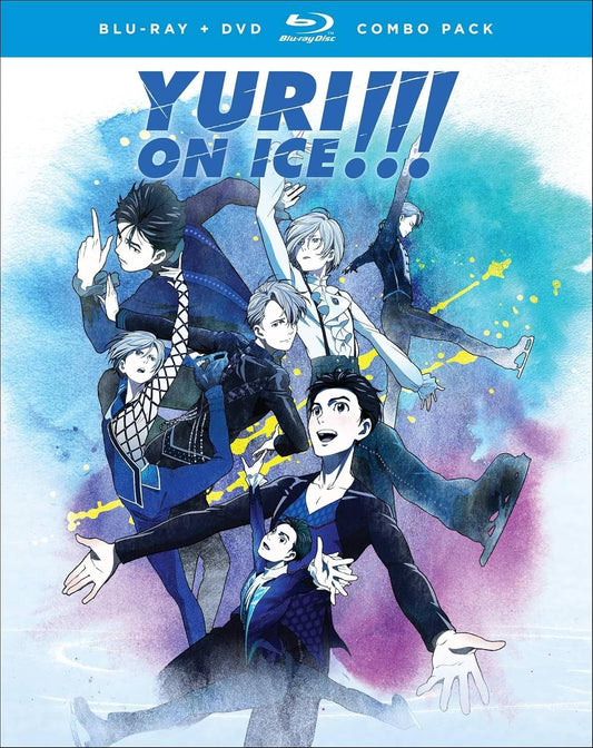 ユーリ on ICE The Complete Series アニメ Blu-ray DVD コンプリートシリーズ フィギュアスケート MAPPA スタジオ オリジナル作品 山本沙代 監督 久保ミツロウ 脚本 宮本賢二 振付け 全12話 2016年10月 12月 TV放送 北米輸入版 Blu-ray