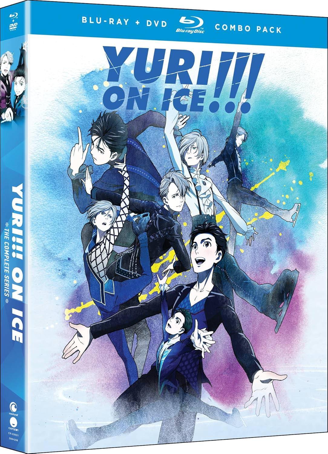 ユーリ on ICE The Complete Series アニメ Blu-ray DVD コンプリートシリーズ フィギュアスケート MAPPA スタジオ オリジナル作品 山本沙代 監督 久保ミツロウ 脚本 宮本賢二 振付け 全12話 2016年10月 12月 TV放送 北米輸入版 Blu-ray