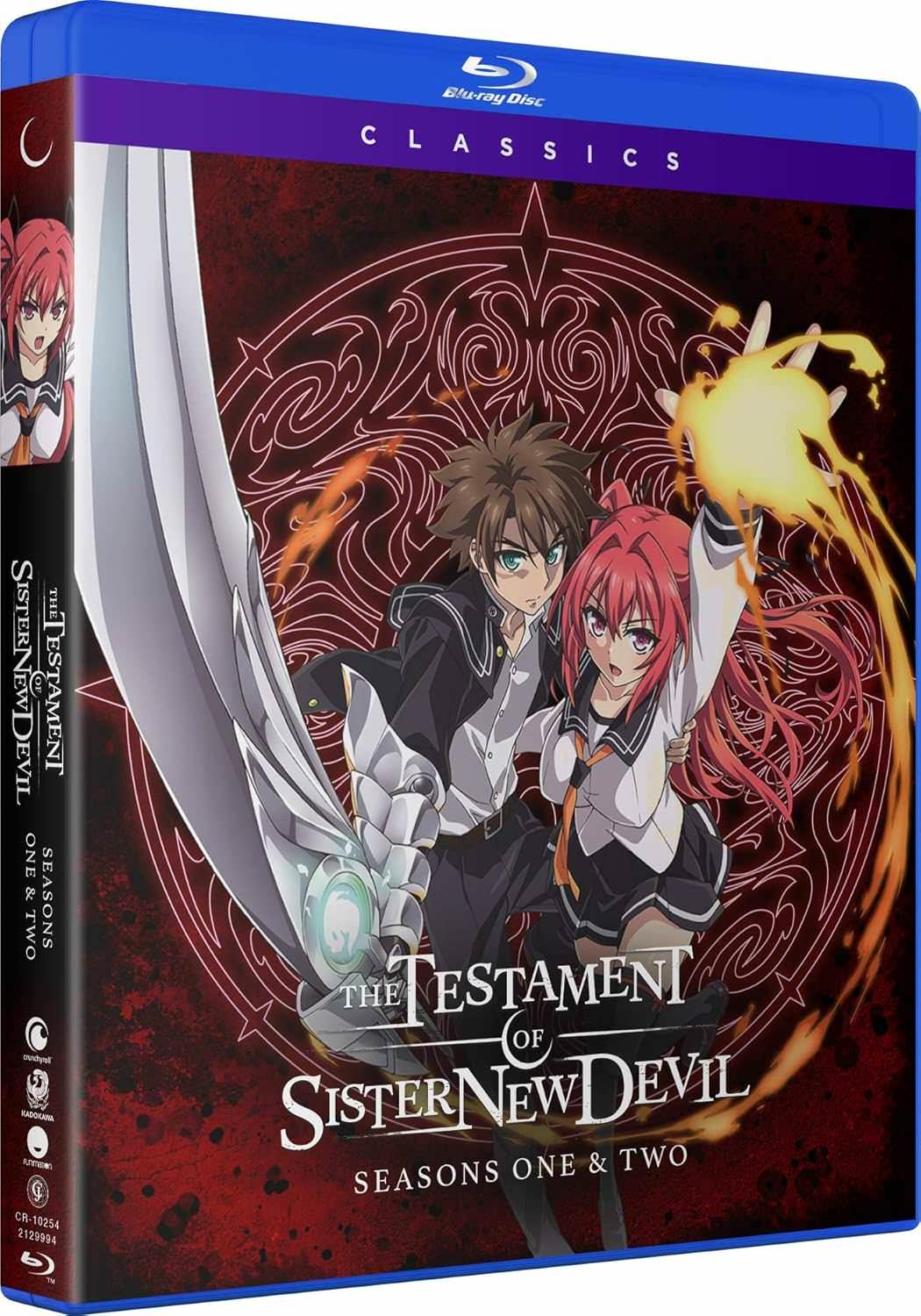 Blu-ray 新妹魔王の契約者 シーズン1＆2 クラシックス Production IMS制作 斎藤久監督 人気アクションファンタジーファンサービス 高画質1080p 高音質クリア 約600分特典映像収録 ノンテロップオープニングとエンディング 