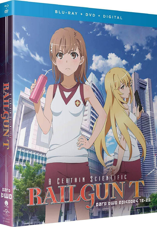 Blu-ray DVD アニメ とある科学の超電磁砲T Part 2 学園都市の超能力者たちの物語 J.C.STAFF制作 長井竜雪監督 高精細1080p映像 迫力の13エピソード 4枚組 14歳以上推奨 インディアンポーカー 謎のドッペルゲンガー