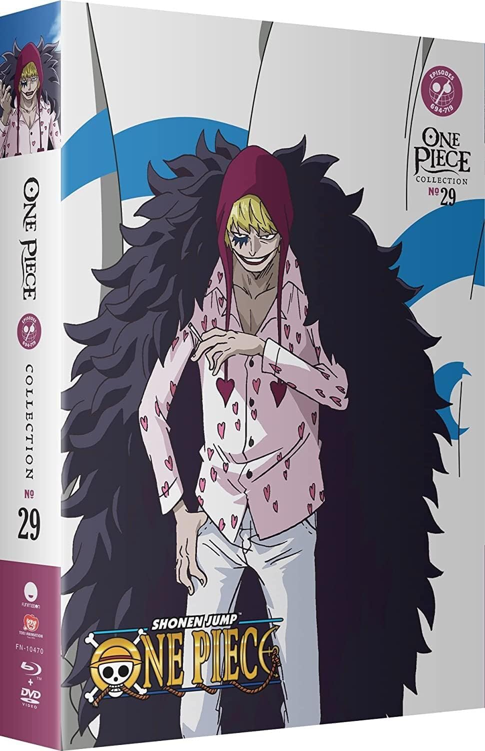 アニメ ONE PIECE ワンピース 東映アニメーション ドレスローザ編 ゾウ編 第694話 第719話 尾田栄一郎 原作 モンキー D ルフィ 海賊王 ひとつなぎの大秘宝 麦わらの一味 ドンキホーテ ドフラミンゴ 王下七武海 ミンク族 サンジ