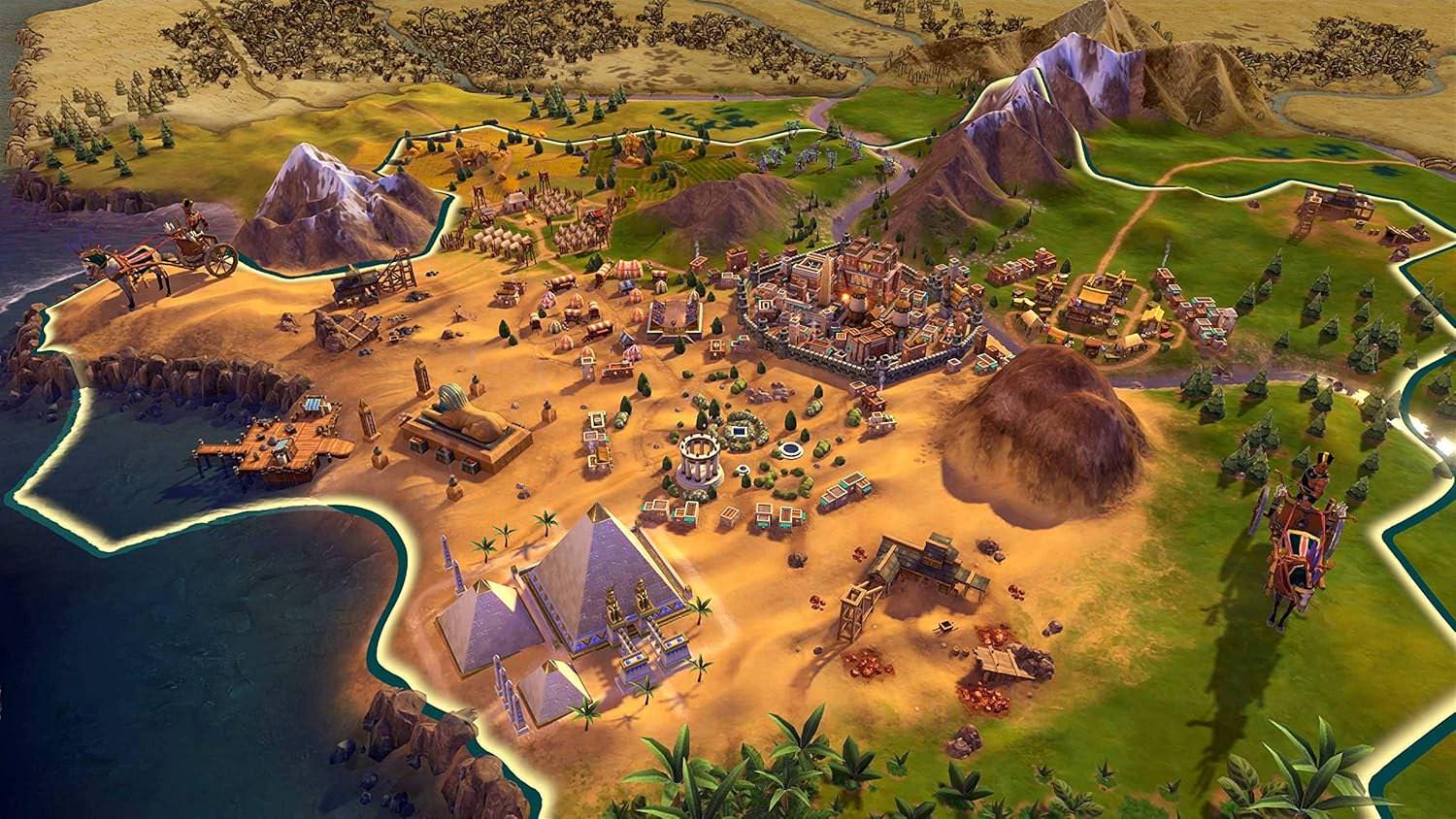 ゲーム PS4 シドマイヤーズ シヴィライゼーション VI 2K Games Fireaxis Games 歴史試練耐久 帝国築造 4X ターン制ストラテジー 都市アンスタック文化宗教軍事技術多彩指導者多様プレイ 並行輸入品