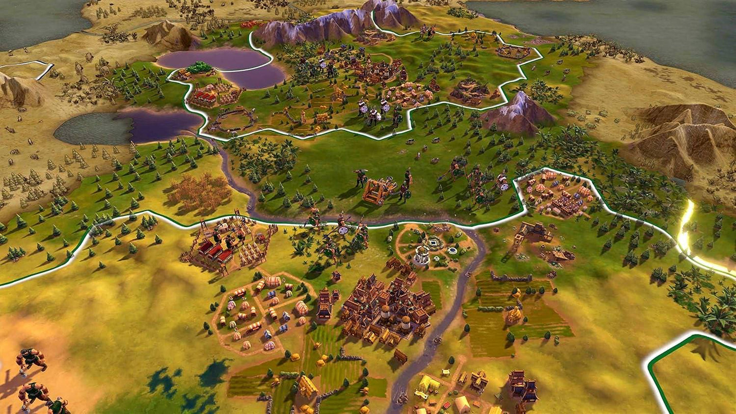 ゲーム PS4 シドマイヤーズ シヴィライゼーション VI 2K Games Fireaxis Games 歴史試練耐久 帝国築造 4X ターン制ストラテジー 都市アンスタック文化宗教軍事技術多彩指導者多様プレイ 並行輸入品