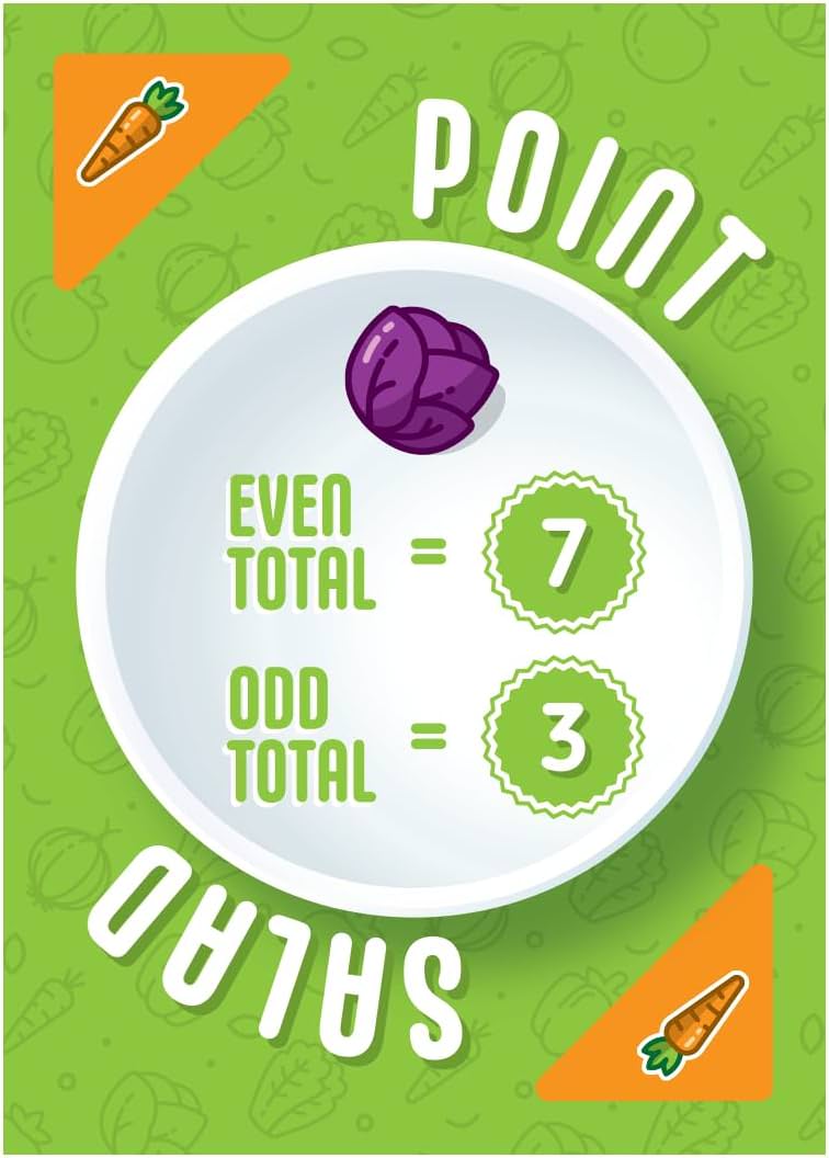 カードゲーム Point Salad Flatout Games 戦略的なカードドラフトとタブロー構築で野菜カードを集めてポイント獲得 2から6人向け家族全員で楽しむ15から30分の高速プレイシンプルなルールで奥深い展開幅広い年齢層対応