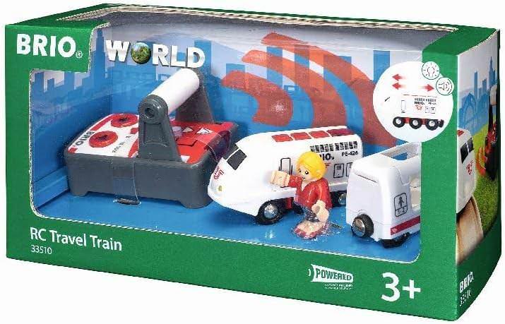 アウトレット品 知育玩具 BRIOリモートコントロールトラベルトレイン 33510 BRIO 36か月以上対応 木製レール遊び対応 高品質耐久性安全設計 操作簡単前進後退ライトサウンド搭載 複数周波数切替可能 互換性IKEA無印良品対応
