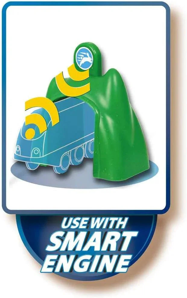 知育玩具 BRIO スマートテックアクショントンネルパック BRIO 木製レールシリーズ スマートテクノロジー搭載 亀ウサギアイコントンネル対応 自動感知制御 学習遊び 創造的思考育成 FSC認証安全素材 3歳以上対象 並行輸入品