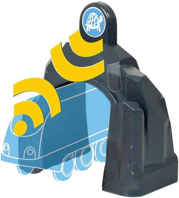 知育玩具 BRIO スマートテックアクショントンネルパック BRIO 木製レールシリーズ スマートテクノロジー搭載 亀ウサギアイコントンネル対応 自動感知制御 学習遊び 創造的思考育成 FSC認証安全素材 3歳以上対象 並行輸入品